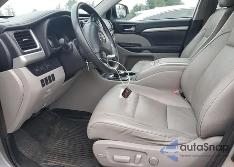 2019 Toyota Highlander Se from USA, damaged, VIN 5TDKZRFH7KS557763